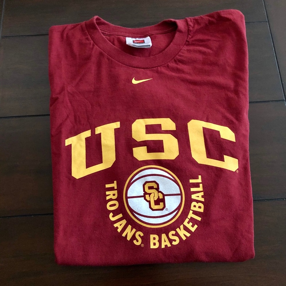 USC Nike basketball tee